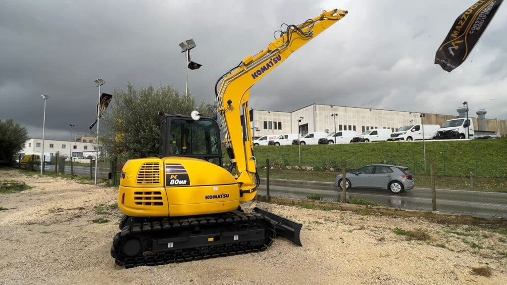 Komatsu PC80 MR-5 - Міні-екскаватор: фото 4 Komatsu PC80 MR-5 - Міні-екскаватор: фото 4