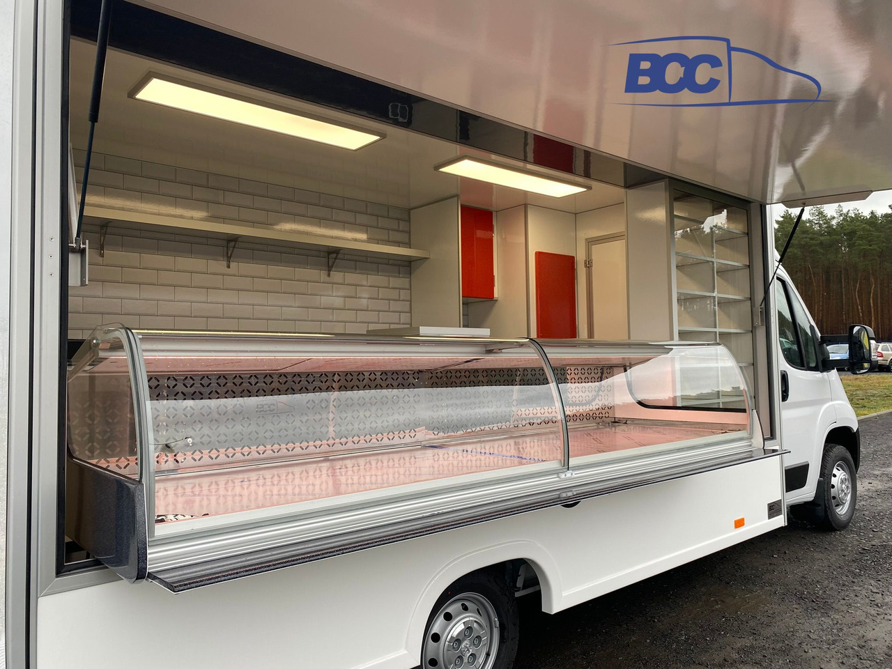 Новий Торговий вантажівка BCC POLSKA - FOOD TRUCK - MOBILNY SKLEP SPOŻYWCZY, AUTO SKLEP SPOŻYWCZY - PEUGEOT BOXER: фото 24