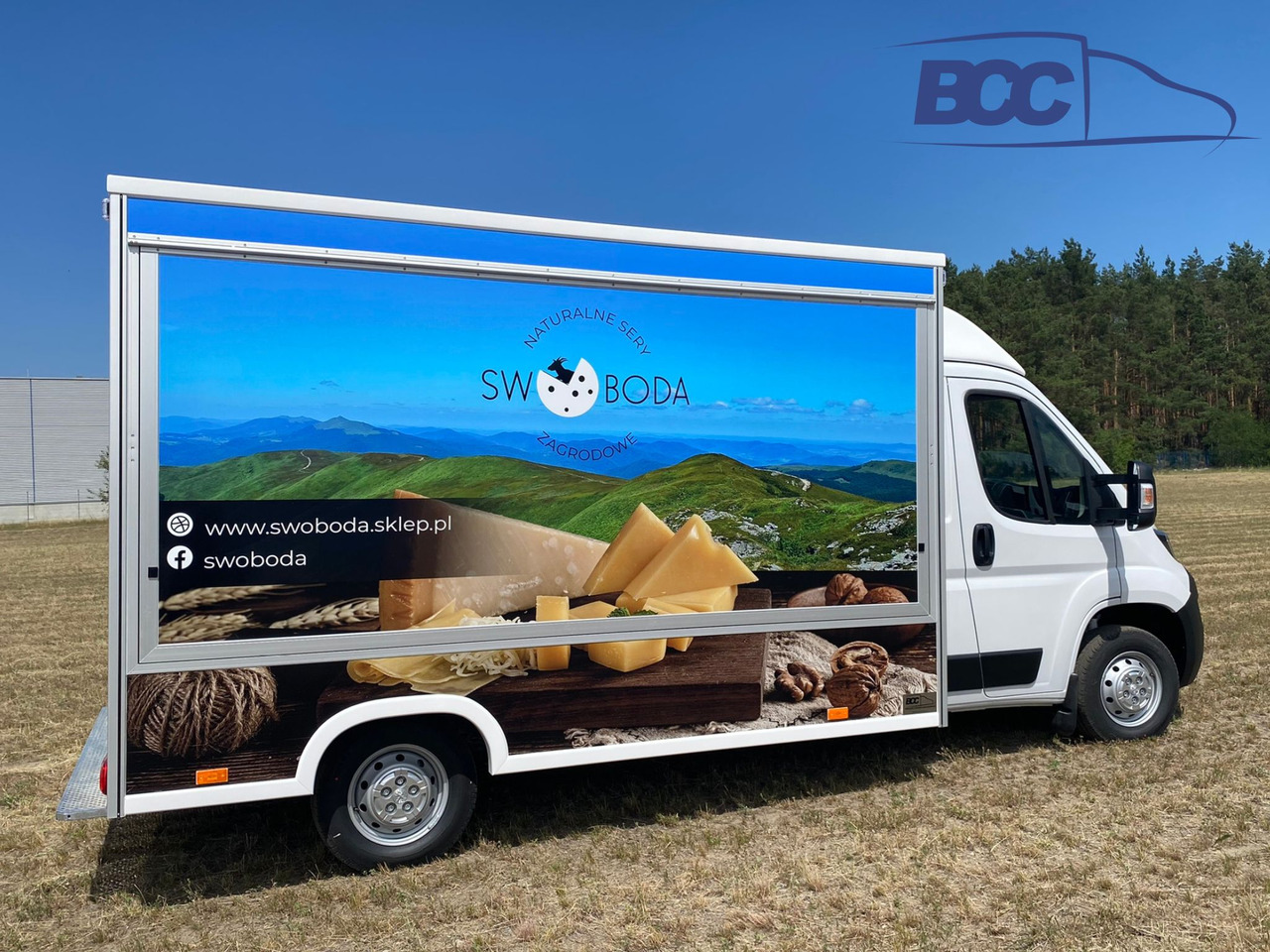 BCC POLSKA - FOOD TRUCK - SAMOCHÓD DO SPRZEDAŻY SERÓW, FOOD TRUCK Z NABIAŁEM, AUTO SKLEP - PEUGEOT BOXER - Торговий вантажівка: фото 2 BCC POLSKA - FOOD TRUCK - SAMOCHÓD DO SPRZEDAŻY SERÓW, FOOD TRUCK Z NABIAŁEM, AUTO SKLEP - PEUGEOT BOXER - Торговий вантажівка: фото 2
