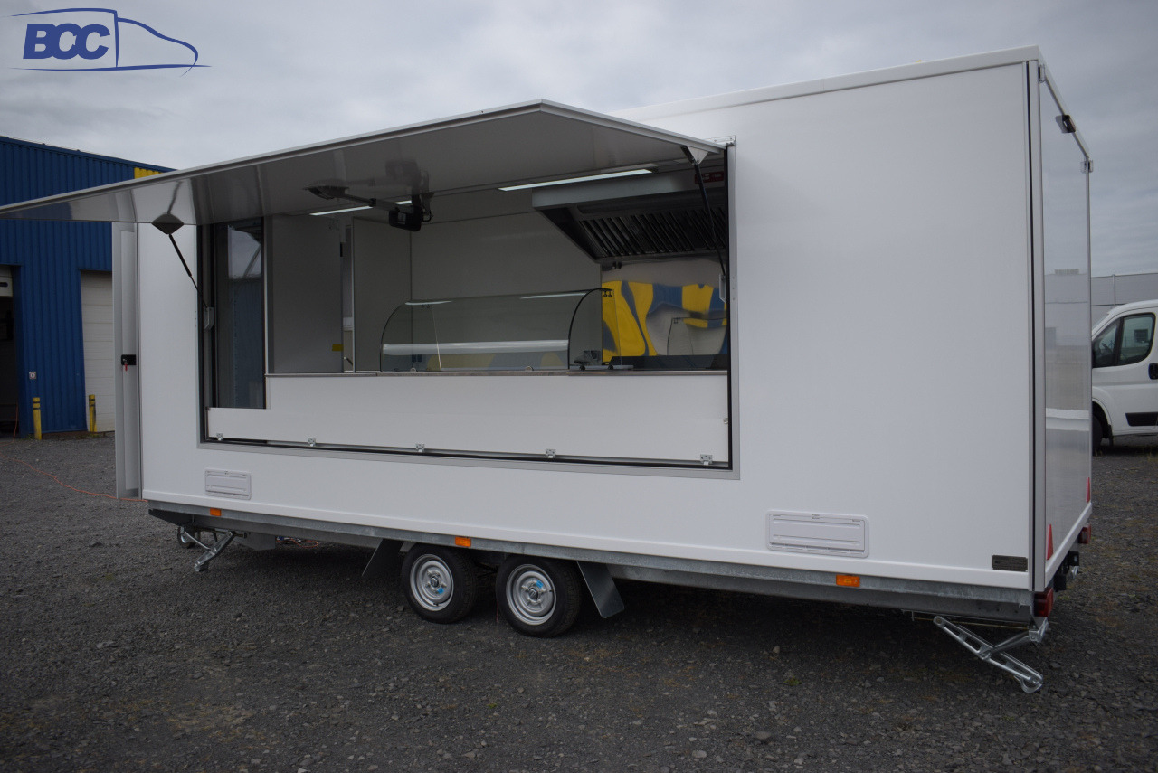 BCC POLSKA - PRZYCZEPA GASTRONOMICZNA - FOOD TRUCK - CATERING TRAILER - HANDLOWA, PIZZA, BURGER, KEBAB, KURCZAK Z ROŻNA, LODY, KAWA, PĄCZKI - Торговий причіп: фото 2 BCC POLSKA - PRZYCZEPA GASTRONOMICZNA - FOOD TRUCK - CATERING TRAILER - HANDLOWA, PIZZA, BURGER, KEBAB, KURCZAK Z ROŻNA, LODY, KAWA, PĄCZKI - Торговий причіп: фото 2