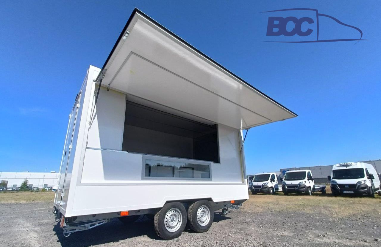 BCC POLSKA - PRZYCZEPA GASTRONOMICZNA - FOOD TRUCK - CATERING TRAILER - HANDLOWA, PIZZA, BURGER, KEBAB, KURCZAK Z ROŻNA, LODY, KAWA, PĄCZKI - Торговий причіп: фото 4 BCC POLSKA - PRZYCZEPA GASTRONOMICZNA - FOOD TRUCK - CATERING TRAILER - HANDLOWA, PIZZA, BURGER, KEBAB, KURCZAK Z ROŻNA, LODY, KAWA, PĄCZKI - Торговий причіп: фото 4