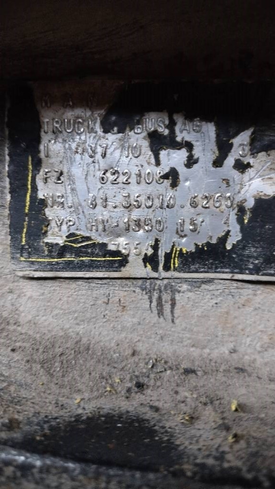 MAN HY-1350 takaperä 3,70 - Вісь та запчастини в категорії Вантажівки: фото 4 MAN HY-1350 takaperä 3,70 - Вісь та запчастини в категорії Вантажівки: фото 4