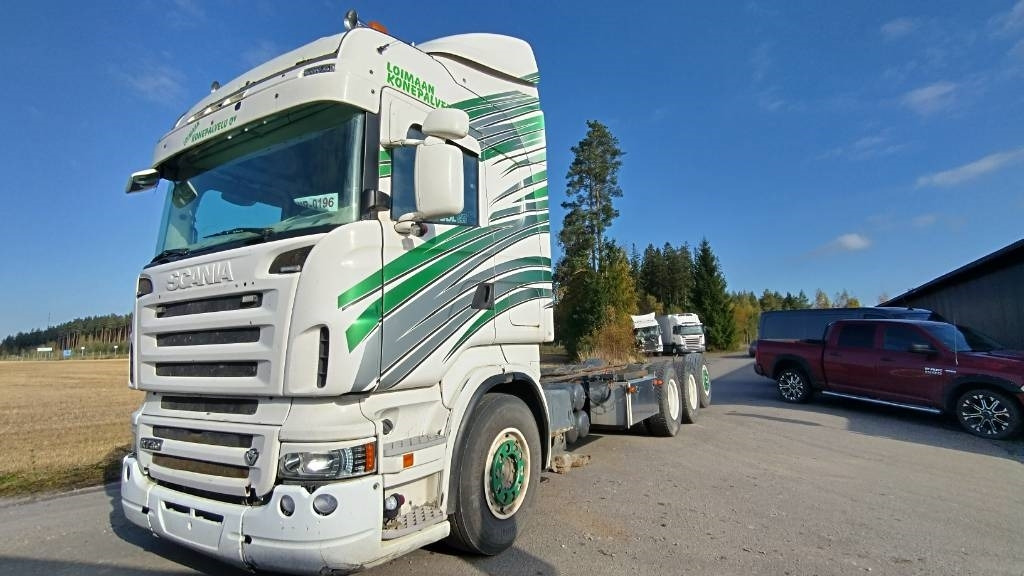 Scania R500 8x4 ilmajousi alusta - Вантажівка шасі: фото 2 Scania R500 8x4 ilmajousi alusta - Вантажівка шасі: фото 2