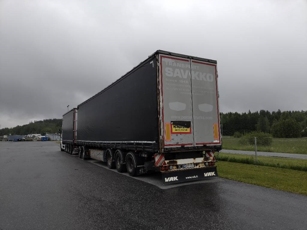 Scania R580 8x4 kapellilava+Dolly+kärry 76tn juna - Тентована вантажівка: фото 5 Scania R580 8x4 kapellilava+Dolly+kärry 76tn juna - Тентована вантажівка: фото 5
