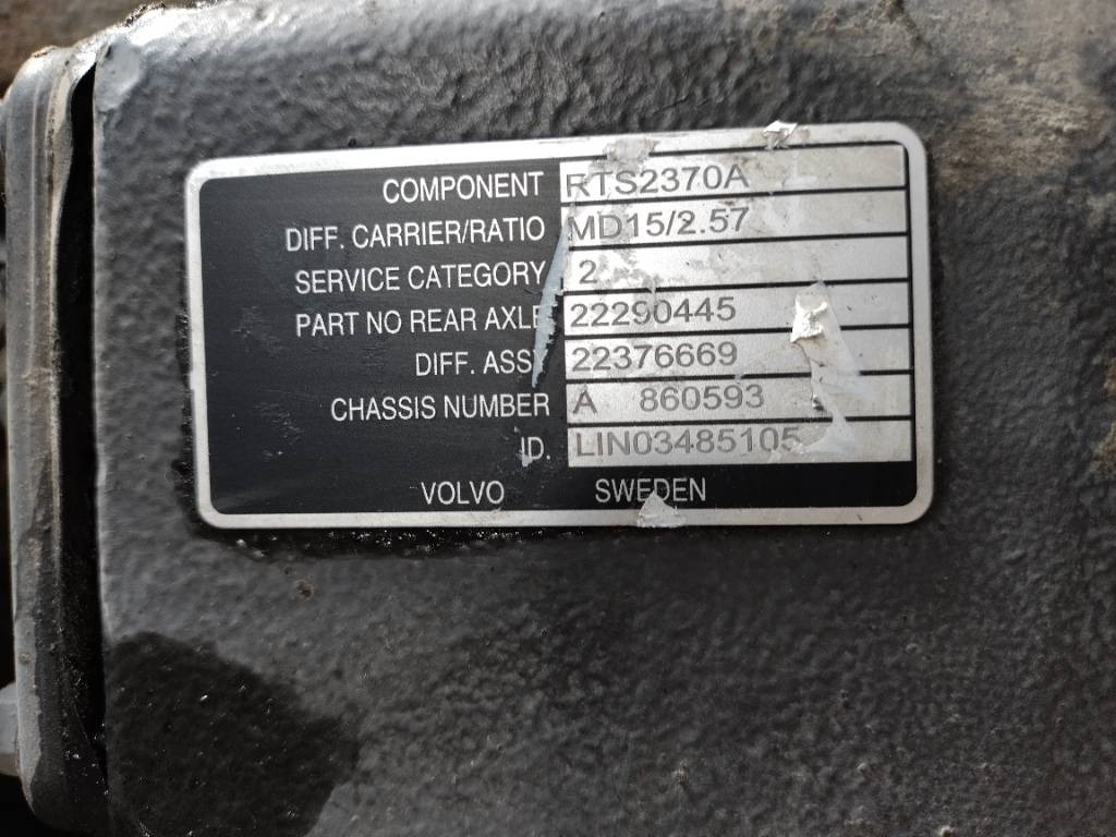 Volvo RTS2370A - Вісь та запчастини в категорії Вантажівки: фото 2 Volvo RTS2370A - Вісь та запчастини в категорії Вантажівки: фото 2