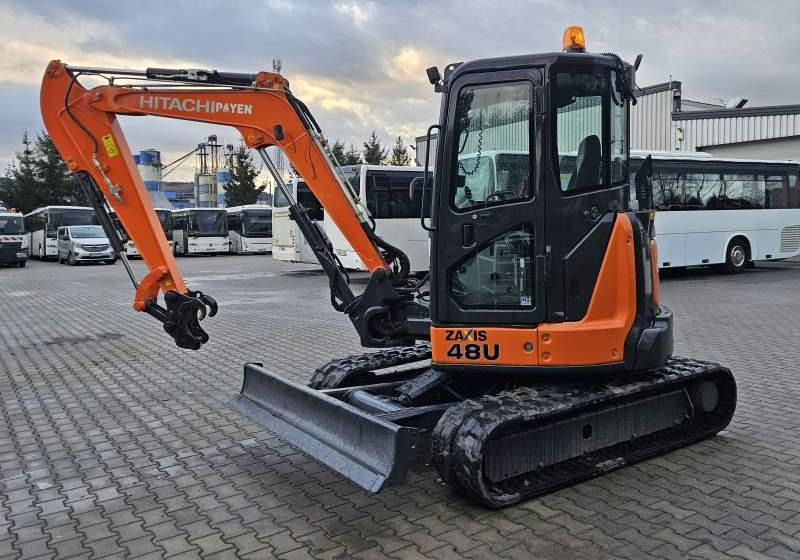 Hitachi ZX48U-5A CLR / 3 ŁYŻKI / SPROWADZONA / 2 300 MTH - Гусеничний екскаватор: фото 1 Hitachi ZX48U-5A CLR / 3 ŁYŻKI / SPROWADZONA / 2 300 MTH - Гусеничний екскаватор: фото 1