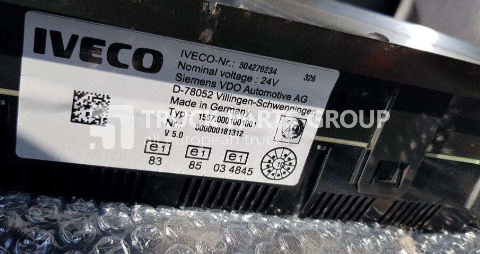 IVECO STRALIS EURO5 instrument panel, instrument cluster, dashboard, i dashboard - Приладова панель в категорії Вантажівки: фото 2 IVECO STRALIS EURO5 instrument panel, instrument cluster, dashboard, i dashboard - Приладова панель в категорії Вантажівки: фото 2