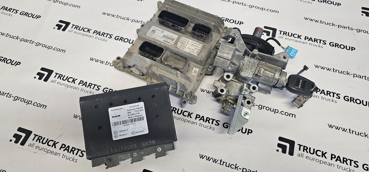 MAN MAN TGX / TGS EURO6 ignition set ECU + PTM + chip key lock set, D2676, D2066 engines 81258057139, 51258201021, 81258057127, 0281020273, 5125820102, 81258057150, 0281020273, 51258201021, 51258047823, 5 - Запчастини в категорії Вантажівки: фото 2 MAN MAN TGX / TGS EURO6 ignition set ECU + PTM + chip key lock set, D2676, D2066 engines 81258057139, 51258201021, 81258057127, 0281020273, 5125820102, 81258057150, 0281020273, 51258201021, 51258047823, 5 - Запчастини в категорії Вантажівки: фото 2