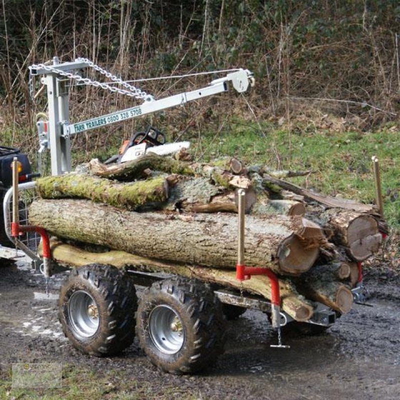 Vemac ATV Quad 2ton Rückewagen Holzrückewagen Forst Kran Traktor - Лісовий причіп: фото 2 Vemac ATV Quad 2ton Rückewagen Holzrückewagen Forst Kran Traktor - Лісовий причіп: фото 2