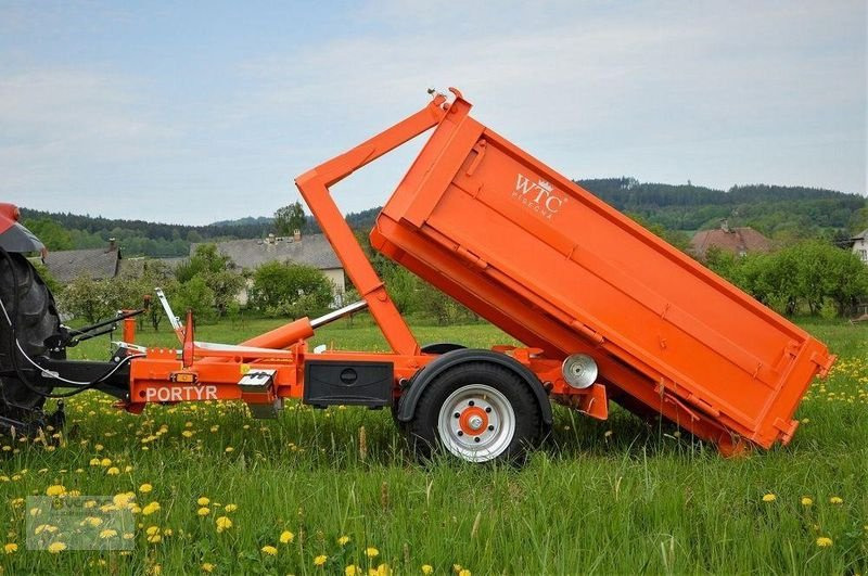 Vemac Hakenliftanhänger Abroller 4300kg WTC Traktor LKW Container NEU - Сільськогосподарський причіп самоскид: фото 2 Vemac Hakenliftanhänger Abroller 4300kg WTC Traktor LKW Container NEU - Сільськогосподарський причіп самоскид: фото 2