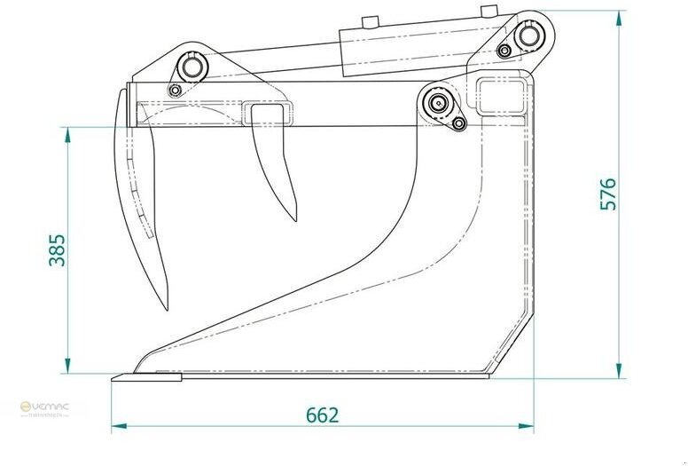 Vemac Krokodilschaufel 90 cm Kroko Schaufel Avant Multione Hoflader NEU - Техніка для силосу: фото 2 Vemac Krokodilschaufel 90 cm Kroko Schaufel Avant Multione Hoflader NEU - Техніка для силосу: фото 2