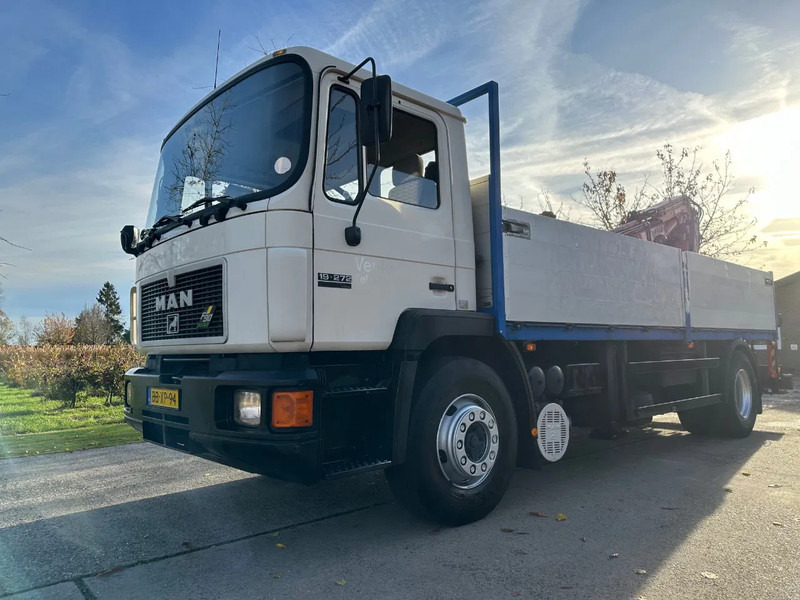 MAN 19.272 F90 / NL TRUCK / 4X2 / EURO1 / ATLAS AK140.1-6,2/1 / MANUAL / FIRST OWNER - Вантажівка з маніпулятором: фото 1 MAN 19.272 F90 / NL TRUCK / 4X2 / EURO1 / ATLAS AK140.1-6,2/1 / MANUAL / FIRST OWNER - Вантажівка з маніпулятором: фото 1