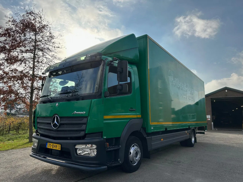 Mercedes-Benz Atego 1018 / NL TRUCK / EURO 6 / AIRCO / BOX+LIFT+SIDE DOOR / AUTOMATIC - Вантажівка з закритим кузовом: фото 1 Mercedes-Benz Atego 1018 / NL TRUCK / EURO 6 / AIRCO / BOX+LIFT+SIDE DOOR / AUTOMATIC - Вантажівка з закритим кузовом: фото 1