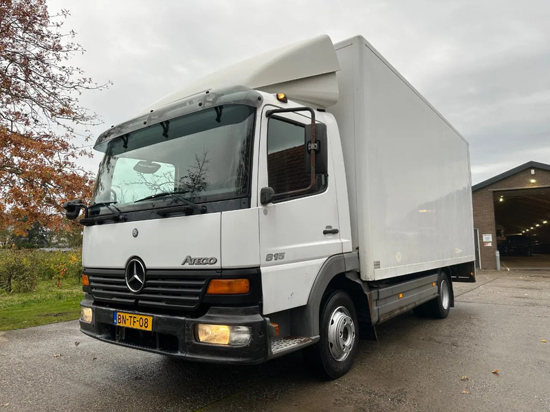 Mercedes-Benz Atego 815 / NL TRUCK / EURO 3 / LOW KM / BOX+LIFT / MANUAL / ANALOG TACHO - Вантажівка з закритим кузовом: фото 1 Mercedes-Benz Atego 815 / NL TRUCK / EURO 3 / LOW KM / BOX+LIFT / MANUAL / ANALOG TACHO - Вантажівка з закритим кузовом: фото 1