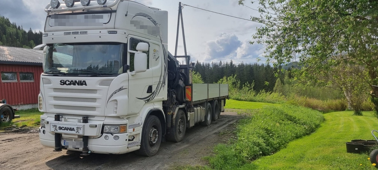 Scania R560 - Бортова вантажівка/ Платформа, Вантажівка з маніпулятором: фото 2 Scania R560 - Бортова вантажівка/ Платформа, Вантажівка з маніпулятором: фото 2
