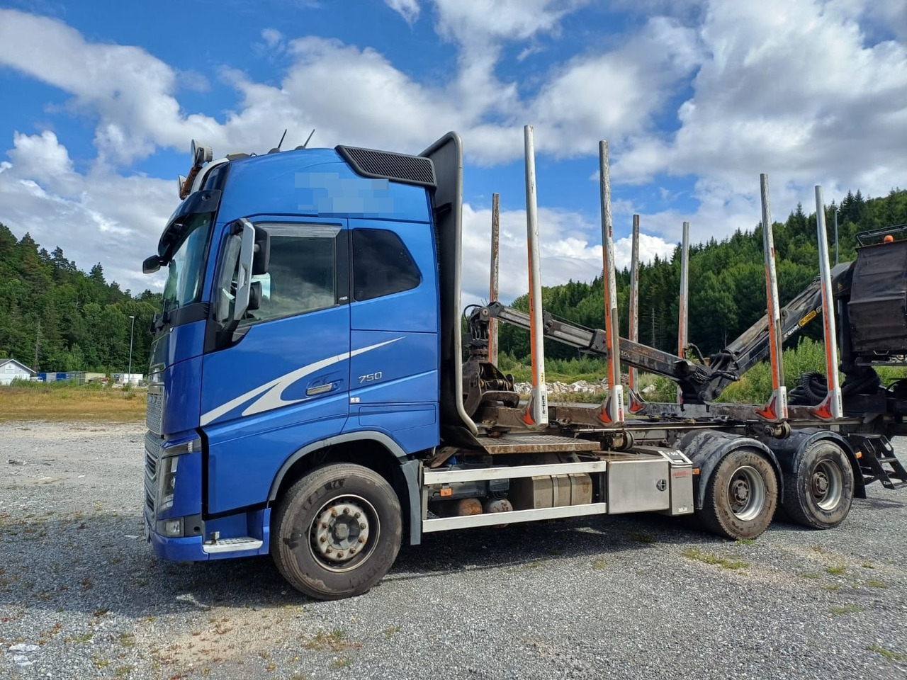 Volvo FH16 750 - Лісовоз, Вантажівка з маніпулятором: фото 1 Volvo FH16 750 - Лісовоз, Вантажівка з маніпулятором: фото 1