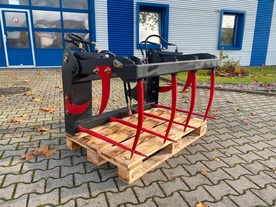 Greifschaufel Krokodilgebiss Dunggabel 1200mm EURO-Aufnahme *INKL.19% MWST* - Техніка для силосу: фото 1 Greifschaufel Krokodilgebiss Dunggabel 1200mm EURO-Aufnahme *INKL.19% MWST* - Техніка для силосу: фото 1