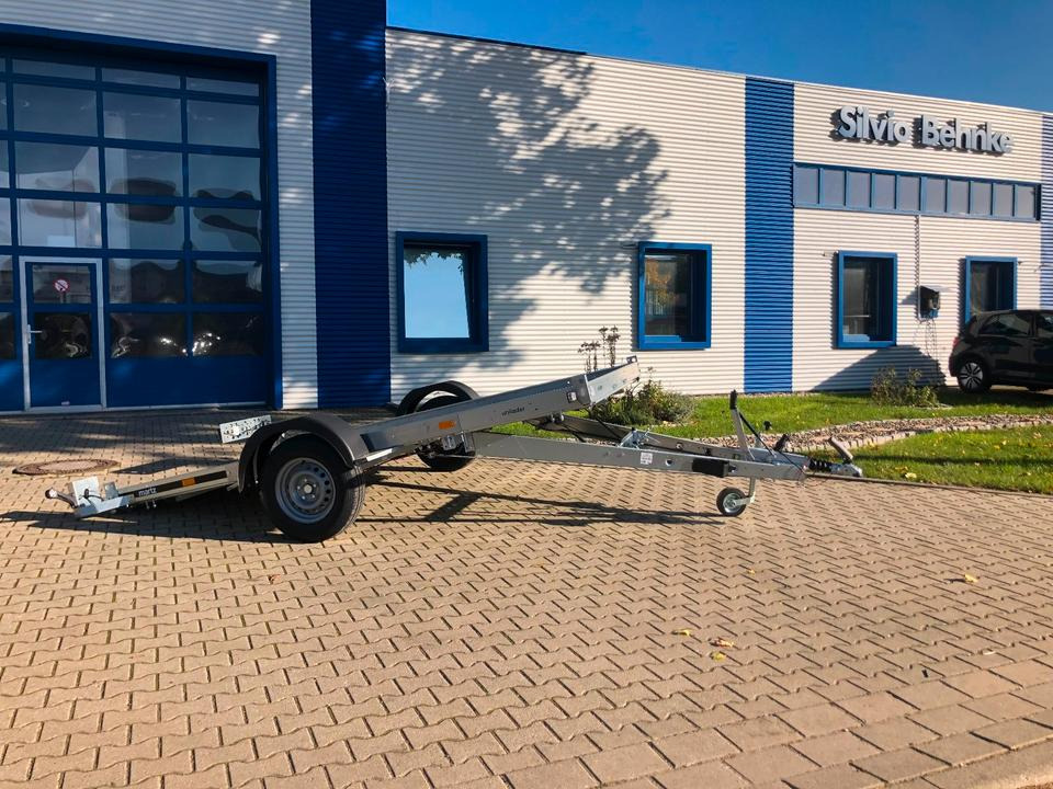 Martz Anhänger / Tieflader 1163Kg Nutzlast mit Knickdeichsel zum Kippen 3250x1850mm *INKL.19% MWST* - Причіп для мотоцикла: фото 1 Martz Anhänger / Tieflader 1163Kg Nutzlast mit Knickdeichsel zum Kippen 3250x1850mm *INKL.19% MWST* - Причіп для мотоцикла: фото 1