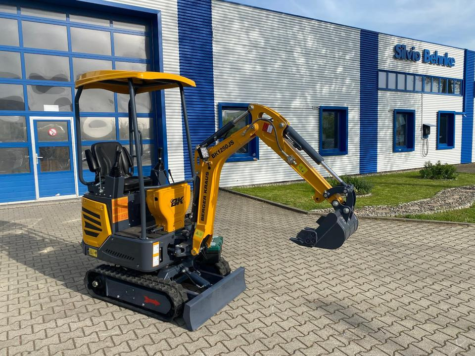 Minibagger BK1250JS + Schaufelpaket *INKL.19% MWST*KUBOTA*BERGER KRAUS*JOYSTICK*SOFORT!* - Міні-екскаватор: фото 5 Minibagger BK1250JS + Schaufelpaket *INKL.19% MWST*KUBOTA*BERGER KRAUS*JOYSTICK*SOFORT!* - Міні-екскаватор: фото 5