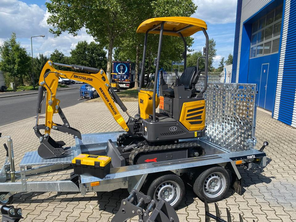 Minibagger BK1250JSR + Tieflader + Zubehör *INKL.19% MWST*BERGER KRAUS*VERSTELLFAHRWERK* KUBOTA*SOFORT!* - Міні-екскаватор: фото 4 Minibagger BK1250JSR + Tieflader + Zubehör *INKL.19% MWST*BERGER KRAUS*VERSTELLFAHRWERK* KUBOTA*SOFORT!* - Міні-екскаватор: фото 4