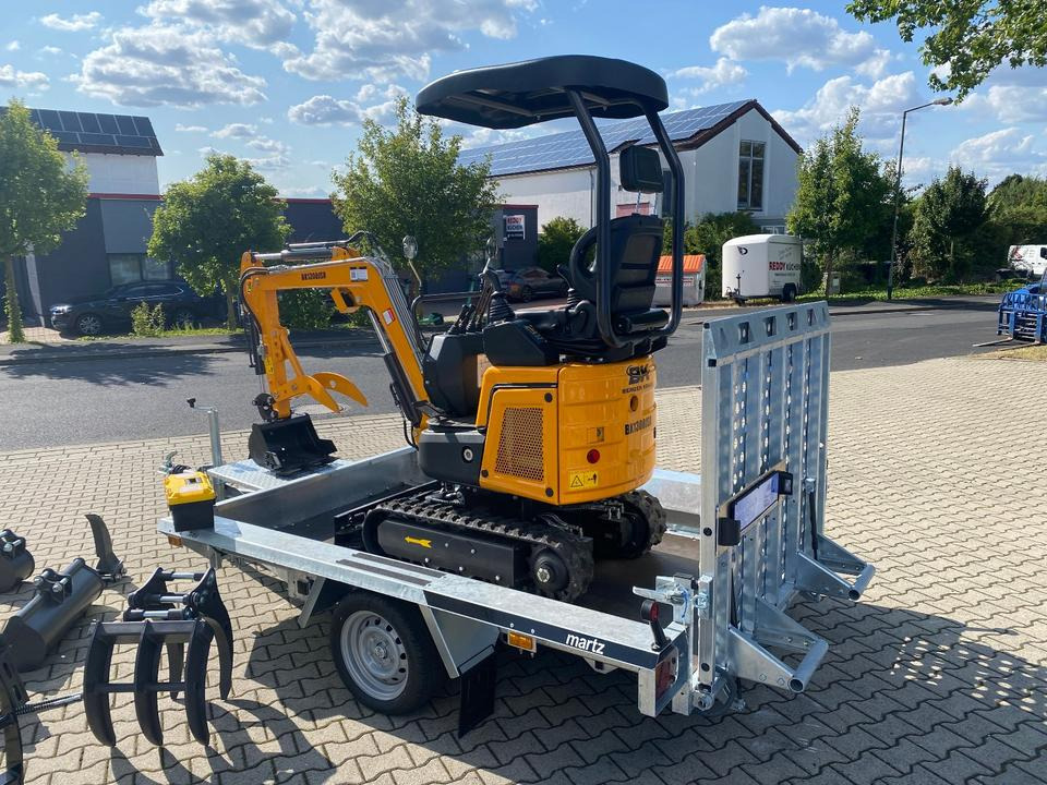 Minibagger BK1300JSR + Tieflader + Zubehör *INKL.19% MWST*BERGER KRAUS*VERSTELLFAHRWERK* - Міні-екскаватор: фото 5 Minibagger BK1300JSR + Tieflader + Zubehör *INKL.19% MWST*BERGER KRAUS*VERSTELLFAHRWERK* - Міні-екскаватор: фото 5