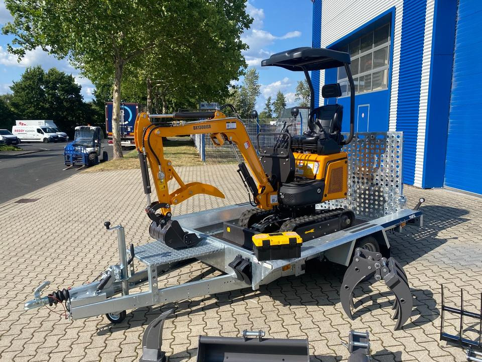 Minibagger BK1300JSR + Tieflader + Zubehör *INKL.19% MWST*BERGER KRAUS*VERSTELLFAHRWERK* - Міні-екскаватор: фото 3 Minibagger BK1300JSR + Tieflader + Zubehör *INKL.19% MWST*BERGER KRAUS*VERSTELLFAHRWERK* - Міні-екскаватор: фото 3
