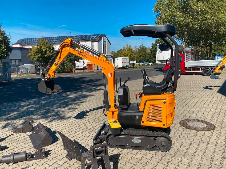 Minibagger BK1300JSR + Zubehörpaket *INKL.19% MWST*BERGER KRAUS*KUBOTA*JOYSTICK*SCHENKWARM*SOFORT!* - Міні-екскаватор: фото 3 Minibagger BK1300JSR + Zubehörpaket *INKL.19% MWST*BERGER KRAUS*KUBOTA*JOYSTICK*SCHENKWARM*SOFORT!* - Міні-екскаватор: фото 3