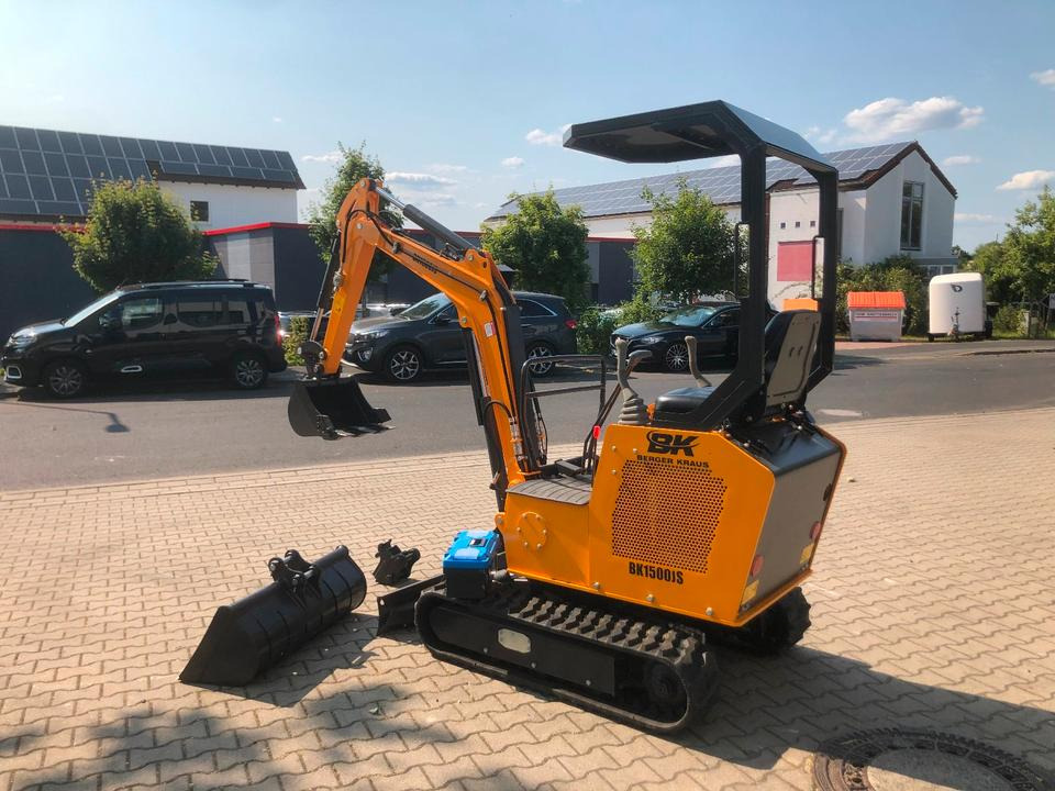Minibagger BK1500JS *INKL.19% MWST*BERGER KRAUS*KUBOTA *JOYST*SCHAUFELPAKET* - Міні-екскаватор: фото 4 Minibagger BK1500JS *INKL.19% MWST*BERGER KRAUS*KUBOTA *JOYST*SCHAUFELPAKET* - Міні-екскаватор: фото 4