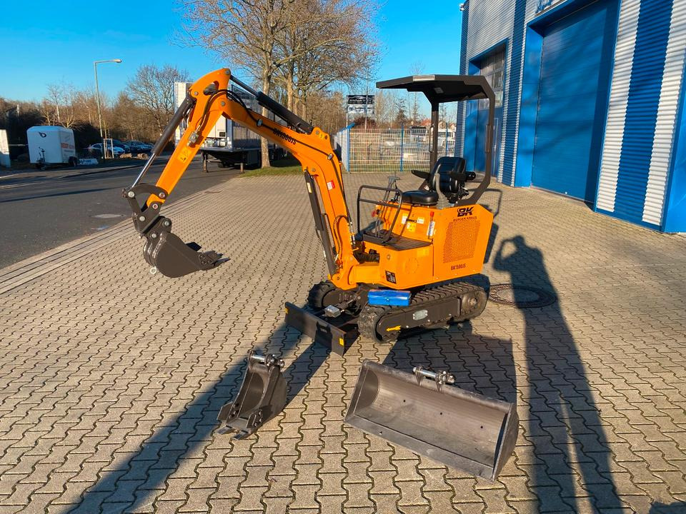Minibagger BK1500JS *INKL.19% MWST*KUBOTA*BERGER KRAUS*JOYSTICK*SCHAUFELPAKET*SOFORT!* - Міні-екскаватор: фото 1 Minibagger BK1500JS *INKL.19% MWST*KUBOTA*BERGER KRAUS*JOYSTICK*SCHAUFELPAKET*SOFORT!* - Міні-екскаватор: фото 1