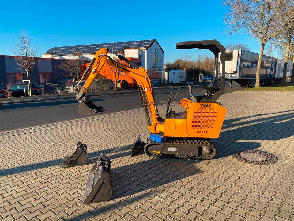 Minibagger BK1500JS *INKL.19% MWST*KUBOTA*BERGER KRAUS*JOYSTICK*SCHAUFELPAKET*SOFORT!* - Міні-екскаватор: фото 2 Minibagger BK1500JS *INKL.19% MWST*KUBOTA*BERGER KRAUS*JOYSTICK*SCHAUFELPAKET*SOFORT!* - Міні-екскаватор: фото 2