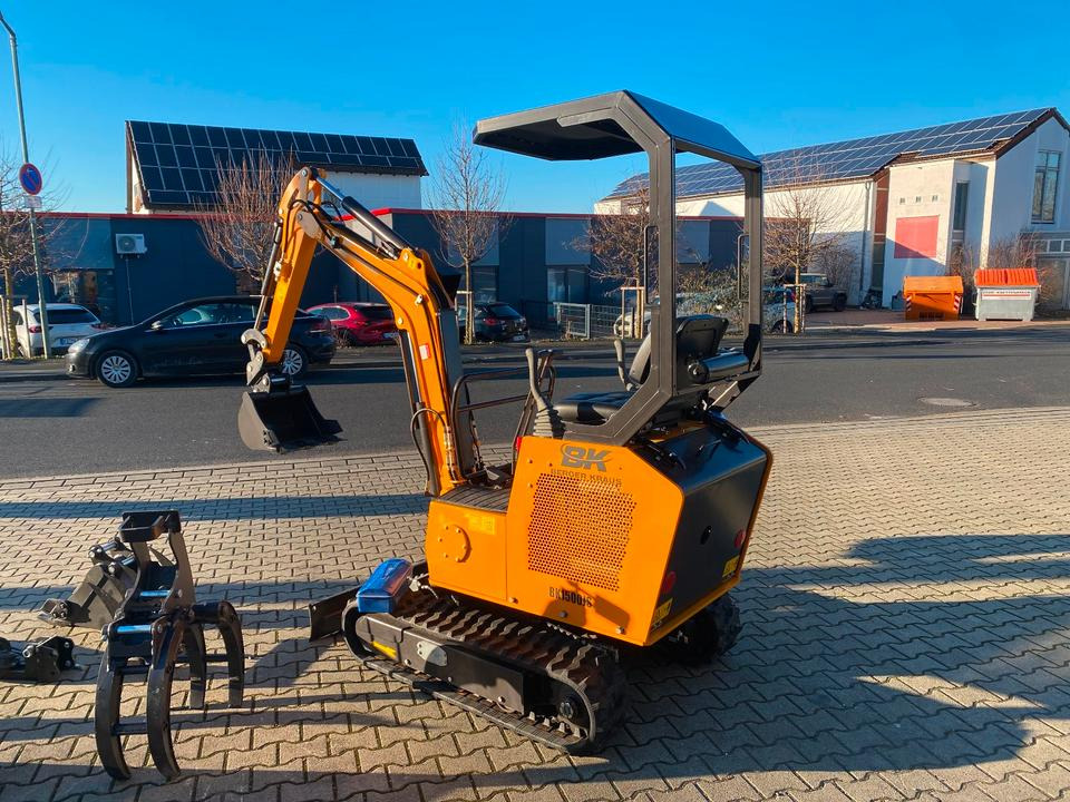 Minibagger BK1500JS + Zubehör *INKL.19% MWST*BERGER KRAUS*KUBOTA*JOYSTICK*ZUBEHÖRPAKET*SOFORT!* - Міні-екскаватор: фото 3 Minibagger BK1500JS + Zubehör *INKL.19% MWST*BERGER KRAUS*KUBOTA*JOYSTICK*ZUBEHÖRPAKET*SOFORT!* - Міні-екскаватор: фото 3