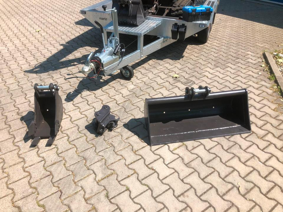 Minibagger BK1500JS inkl. Anhänger *INKL.19% MWST*BERGER KRAUS*KUBOTA*JOYST*SCHAUFELPAKET* - Міні-екскаватор, Причіп: фото 3 Minibagger BK1500JS inkl. Anhänger *INKL.19% MWST*BERGER KRAUS*KUBOTA*JOYST*SCHAUFELPAKET* - Міні-екскаватор, Причіп: фото 3