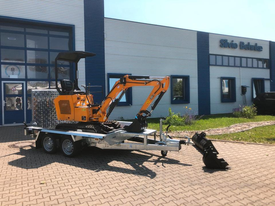 Minibagger BK1500JS inkl. Anhänger *INKL.19% MWST*BERGER KRAUS*KUBOTA*JOYST*SCHAUFELPAKET* - Міні-екскаватор, Причіп: фото 5 Minibagger BK1500JS inkl. Anhänger *INKL.19% MWST*BERGER KRAUS*KUBOTA*JOYST*SCHAUFELPAKET* - Міні-екскаватор, Причіп: фото 5