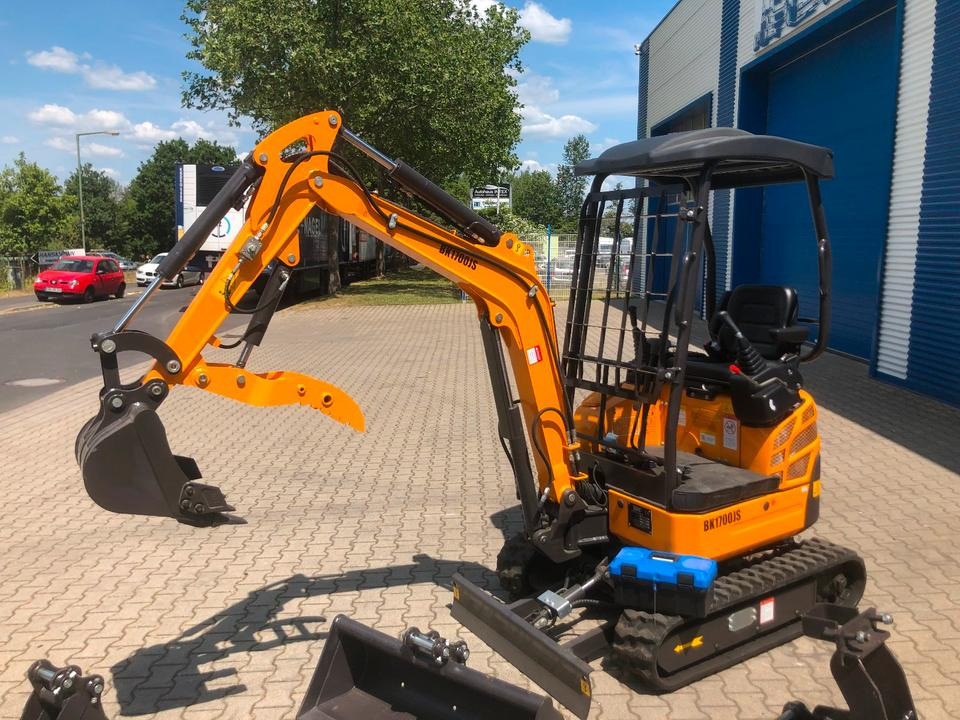 Міні-екскаватор Minibagger BK1700JS + Zubehör *INKL.19% MWST*BERGER KRAUS*KUBOTA*JOYST*SOFORT!: фото 10