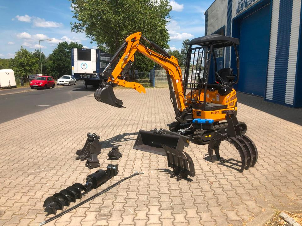 Minibagger BK1700JS + Zubehör *INKL.19% MWST*BERGER KRAUS*KUBOTA*JOYST*SOFORT! - Міні-екскаватор: фото 1 Minibagger BK1700JS + Zubehör *INKL.19% MWST*BERGER KRAUS*KUBOTA*JOYST*SOFORT! - Міні-екскаватор: фото 1