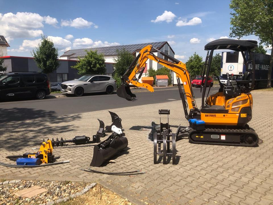 Minibagger BK1700JS inkl. Zubehörpaket Groß *INKL.19% MWST*BERGER KRAUS*KUBOTA*JOYST*SOFORT! - Міні-екскаватор: фото 3 Minibagger BK1700JS inkl. Zubehörpaket Groß *INKL.19% MWST*BERGER KRAUS*KUBOTA*JOYST*SOFORT! - Міні-екскаватор: фото 3