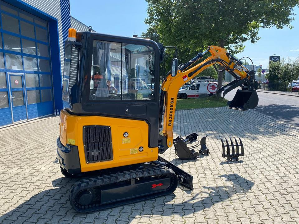 Minibagger BK2000KSR inkl. Zubehörpaket *INKL.19% MWST*BERGER KRAUS*YANMAR*SCHWENKARM* VERSTELLFAHRWERK* - Міні-екскаватор: фото 5 Minibagger BK2000KSR inkl. Zubehörpaket *INKL.19% MWST*BERGER KRAUS*YANMAR*SCHWENKARM* VERSTELLFAHRWERK* - Міні-екскаватор: фото 5