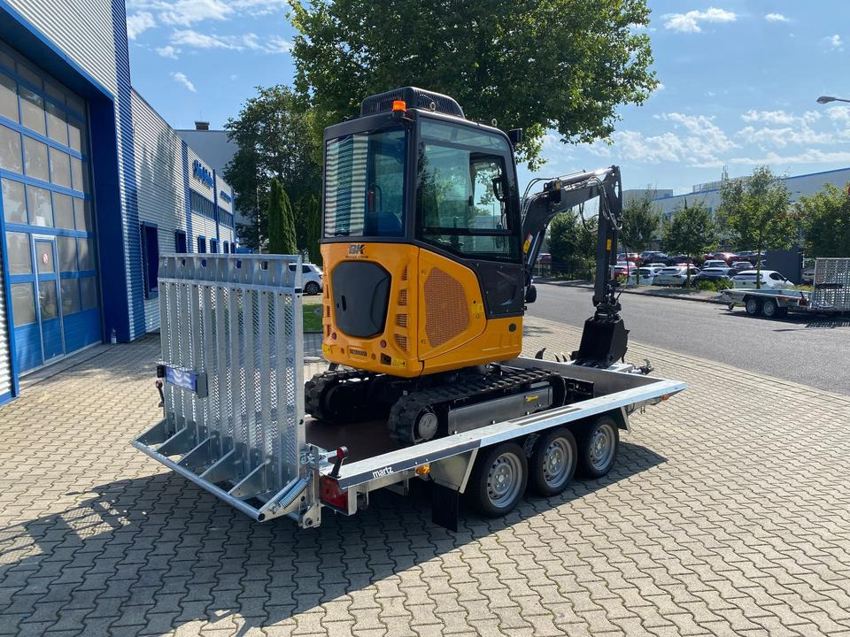 Minibagger BK2800ASR + Tieflader + Zubehör *INKL.19% MWST*BERGER KRAUS*KUBOTA*SCHWENKARM* VERSTELLFAHRWERK*KLIMA* - Міні-екскаватор: фото 5 Minibagger BK2800ASR + Tieflader + Zubehör *INKL.19% MWST*BERGER KRAUS*KUBOTA*SCHWENKARM* VERSTELLFAHRWERK*KLIMA* - Міні-екскаватор: фото 5