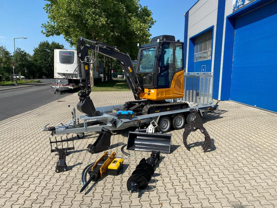 Minibagger BK2800ASR + Tieflader + Zubehör *INKL.19% MWST*BERGER KRAUS*KUBOTA*SCHWENKARM* VERSTELLFAHRWERK*KLIMA* - Міні-екскаватор: фото 1 Minibagger BK2800ASR + Tieflader + Zubehör *INKL.19% MWST*BERGER KRAUS*KUBOTA*SCHWENKARM* VERSTELLFAHRWERK*KLIMA* - Міні-екскаватор: фото 1