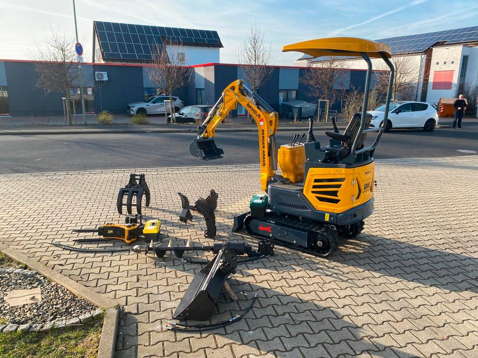 Minibagger BK950JS + Zubehör *INKL.19% MWST*BERGER KRAUS*JOYSTICK*SOFORT!* - Міні-екскаватор: фото 3 Minibagger BK950JS + Zubehör *INKL.19% MWST*BERGER KRAUS*JOYSTICK*SOFORT!* - Міні-екскаватор: фото 3