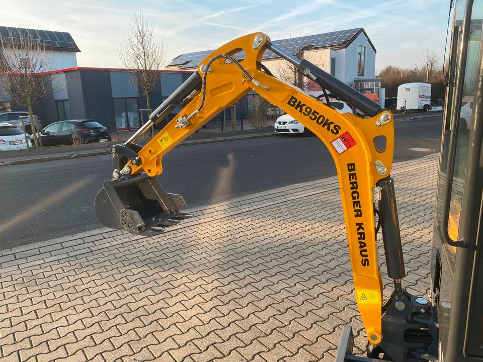 Minibagger BK950KS *INKL.19% MWST*BERGER KRAUS*KABINE*SOFORT!* - Міні-екскаватор: фото 4 Minibagger BK950KS *INKL.19% MWST*BERGER KRAUS*KABINE*SOFORT!* - Міні-екскаватор: фото 4