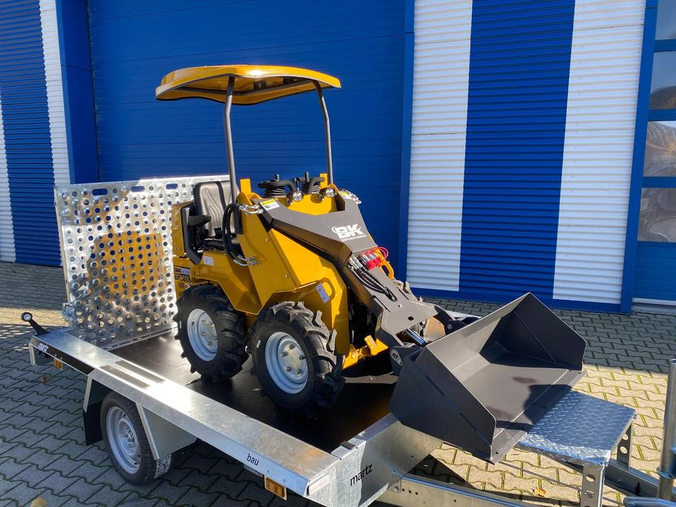 Radlader/Mini-Radlader BK360SW inkl. Tieflader und Winter-Komplettpaket *INKL.19% MWST*BERGER KRAUS*B&S MOTOR*SOFORT!* - Компактний фронтальний навантажувач, Причіп: фото 5 Radlader/Mini-Radlader BK360SW inkl. Tieflader und Winter-Komplettpaket *INKL.19% MWST*BERGER KRAUS*B&S MOTOR*SOFORT!* - Компактний фронтальний навантажувач, Причіп: фото 5
