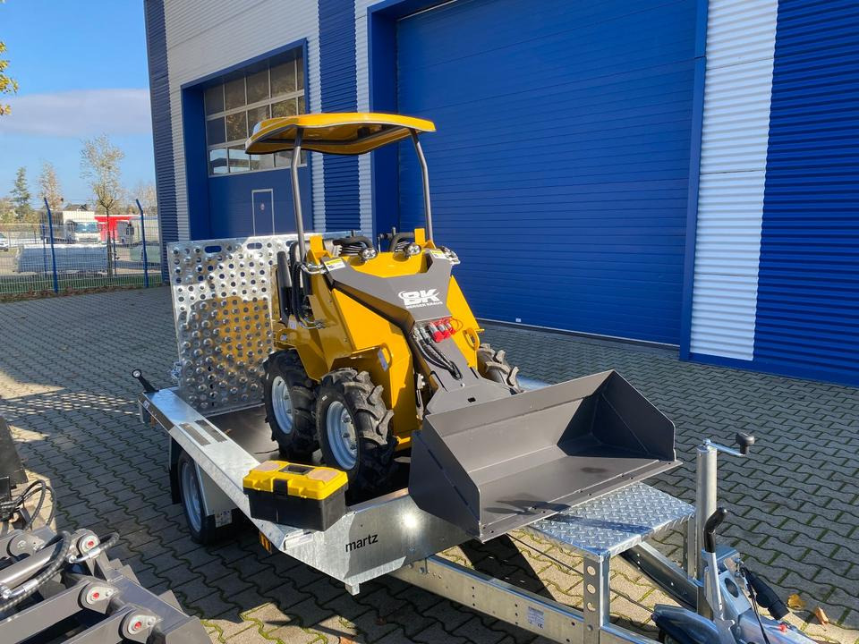 Radlader/Mini-Radlader BK360SW inkl. Tieflader und großem Zubehör *INKL.19% MWST*BERGER KRAUS*B&S MOTOR*SOFORT!* - Компактний фронтальний навантажувач: фото 4 Radlader/Mini-Radlader BK360SW inkl. Tieflader und großem Zubehör *INKL.19% MWST*BERGER KRAUS*B&S MOTOR*SOFORT!* - Компактний фронтальний навантажувач: фото 4