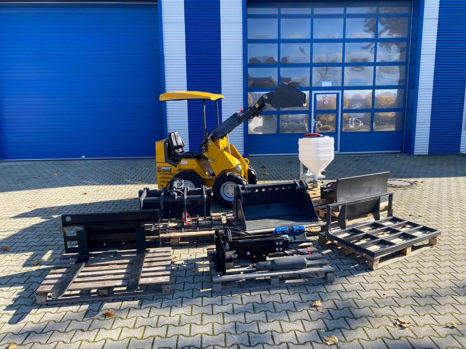 Radlader/Mini-Radlader BK360SW inkl. großem Zubehörpaket *INKL.19% MWST*BERGER KRAUS*B&S MOTOR*SOFORT!* - Компактний фронтальний навантажувач: фото 2 Radlader/Mini-Radlader BK360SW inkl. großem Zubehörpaket *INKL.19% MWST*BERGER KRAUS*B&S MOTOR*SOFORT!* - Компактний фронтальний навантажувач: фото 2
