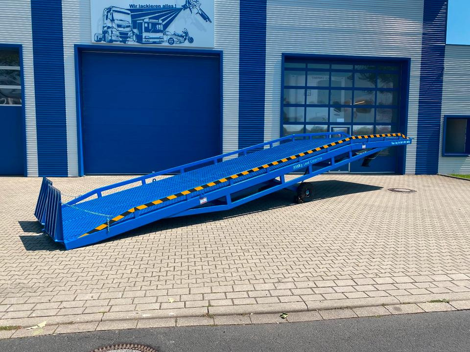 Verladerampe 8t Containerrampe LKW Rampe NEU *INKL.19% MWST*SOFORT VERFÜGBAR!* - Навантажувальна рампа: фото 5 Verladerampe 8t Containerrampe LKW Rampe NEU *INKL.19% MWST*SOFORT VERFÜGBAR!* - Навантажувальна рампа: фото 5
