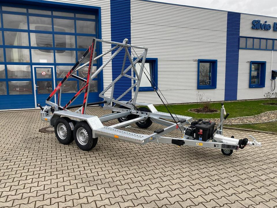 Vermietung / Kabelanhänger 3500KG E-Winde / Nutzlast 2749KG / Kabeltrommel-Anhänger / Glasfaser / 1 Woche - Причіп для перевезення кабелю: фото 2 Vermietung / Kabelanhänger 3500KG E-Winde / Nutzlast 2749KG / Kabeltrommel-Anhänger / Glasfaser / 1 Woche - Причіп для перевезення кабелю: фото 2