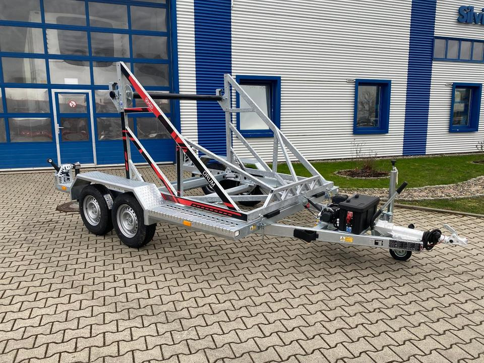 Vermietung / Kabelanhänger 3500KG E-Winde / Nutzlast 2749KG / Kabeltrommel-Anhänger / Glasfaser / 1 Woche - Причіп для перевезення кабелю: фото 3 Vermietung / Kabelanhänger 3500KG E-Winde / Nutzlast 2749KG / Kabeltrommel-Anhänger / Glasfaser / 1 Woche - Причіп для перевезення кабелю: фото 3