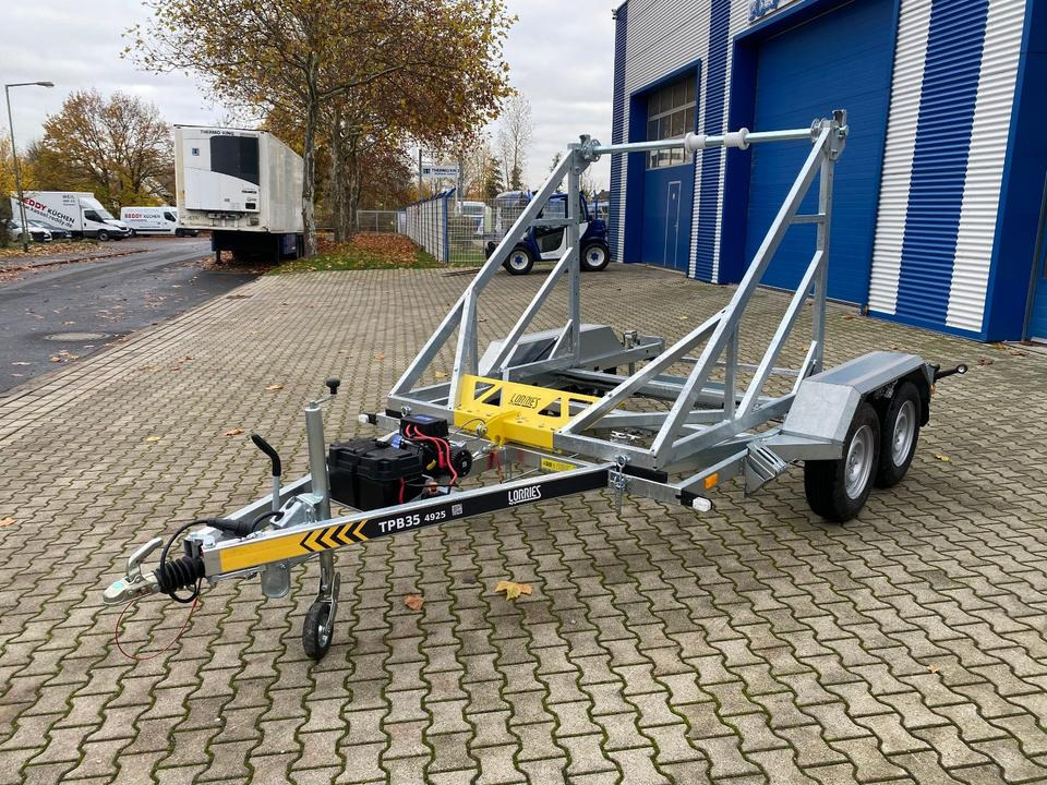 Vermietung / Kabelanhänger 3500KG E-Winde / Nutzlast 2825KG / Kabeltrommel-Anhänger / Glasfaser/ 1 Woche - Причіп для перевезення кабелю: фото 1 Vermietung / Kabelanhänger 3500KG E-Winde / Nutzlast 2825KG / Kabeltrommel-Anhänger / Glasfaser/ 1 Woche - Причіп для перевезення кабелю: фото 1