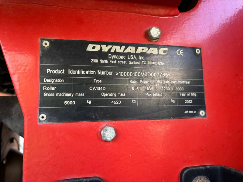 Dynapac CA 134 D - Каток: фото 5 Dynapac CA 134 D - Каток: фото 5