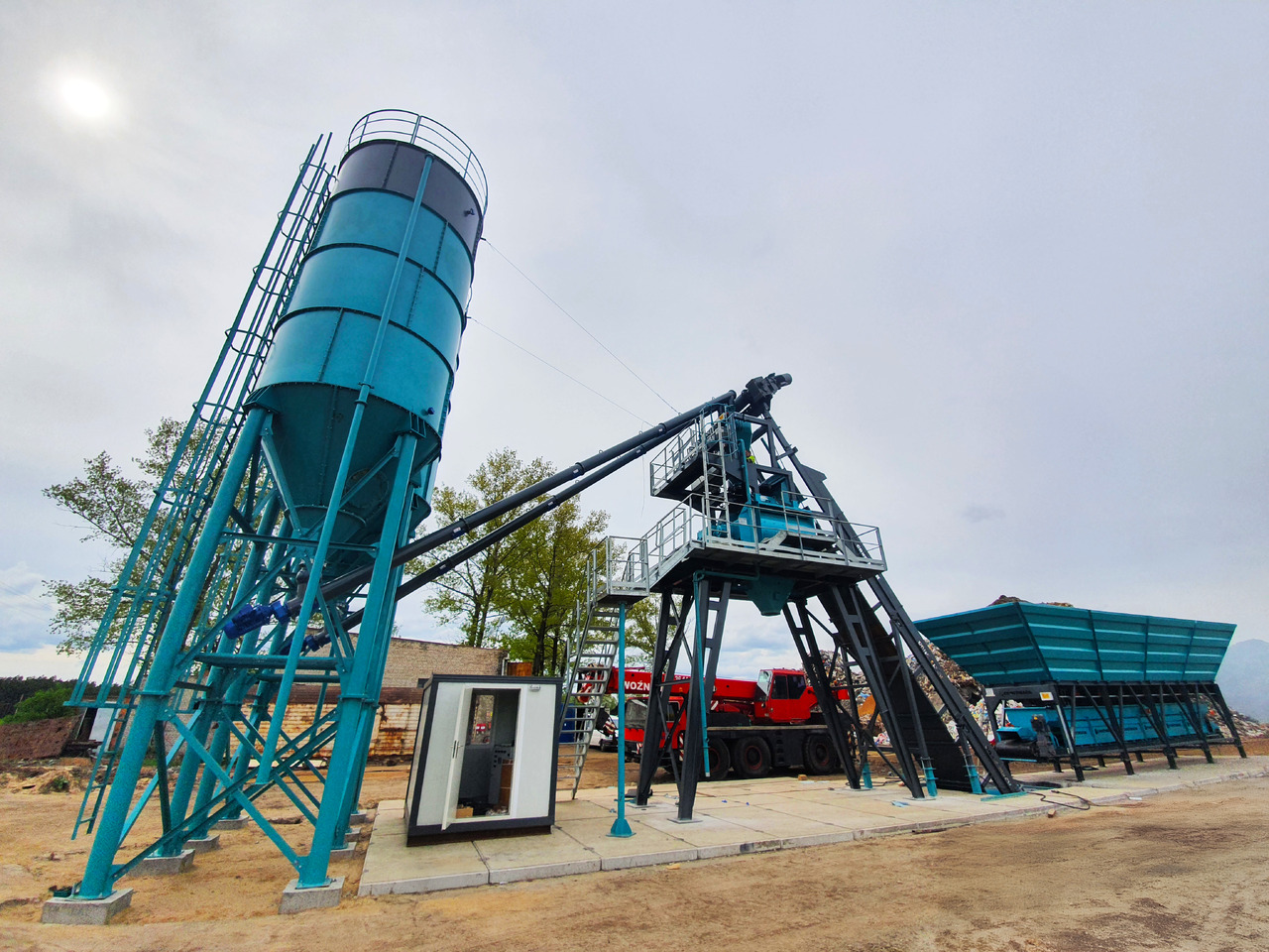 Constmach 100 m³/h Compact Concrete Batching Plant - Бетонний завод: фото 3 Constmach 100 m³/h Compact Concrete Batching Plant - Бетонний завод: фото 3